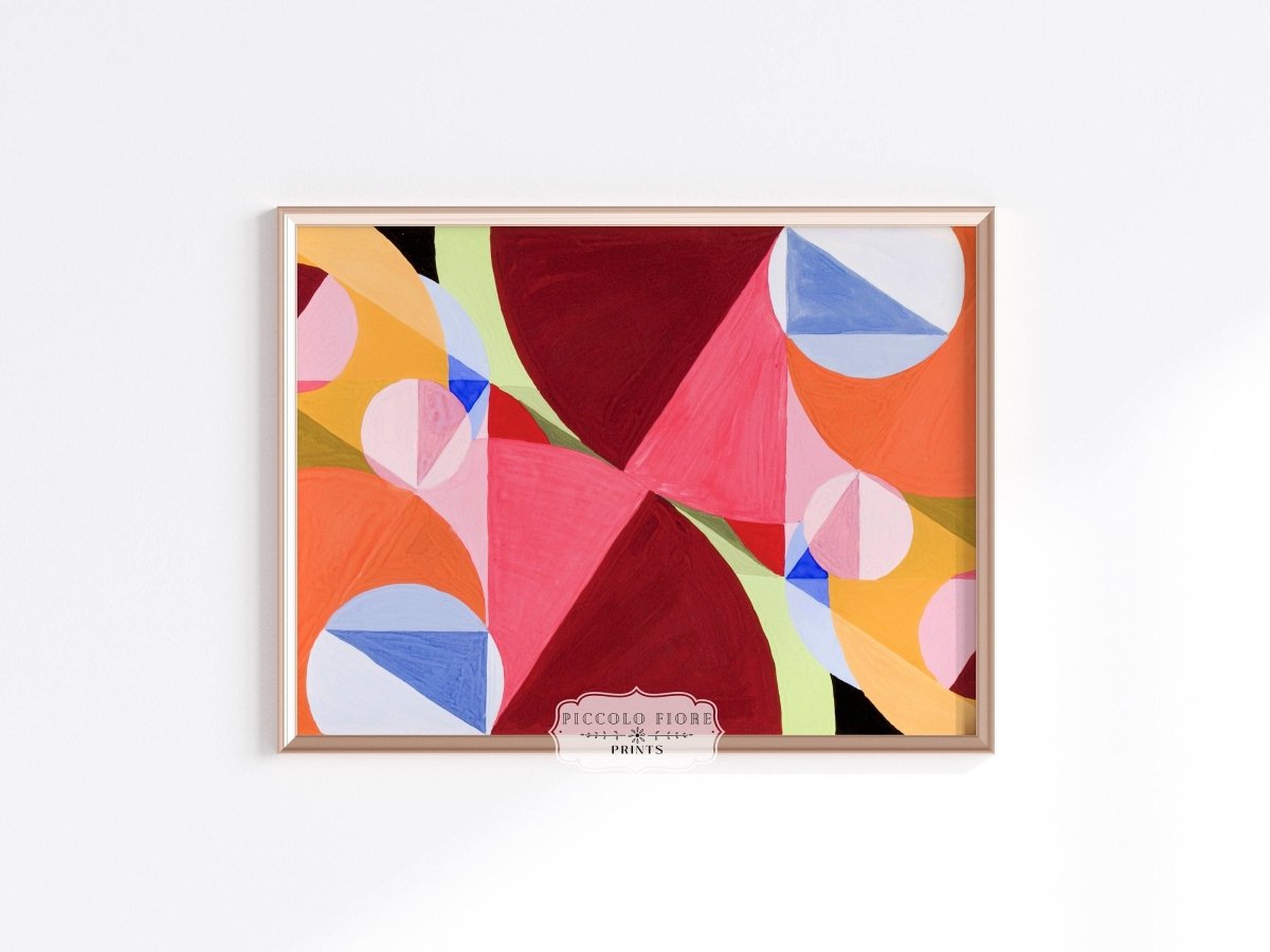 Perpendiculars | P294 - Single Art Prints - Piccolo Fiore Prints