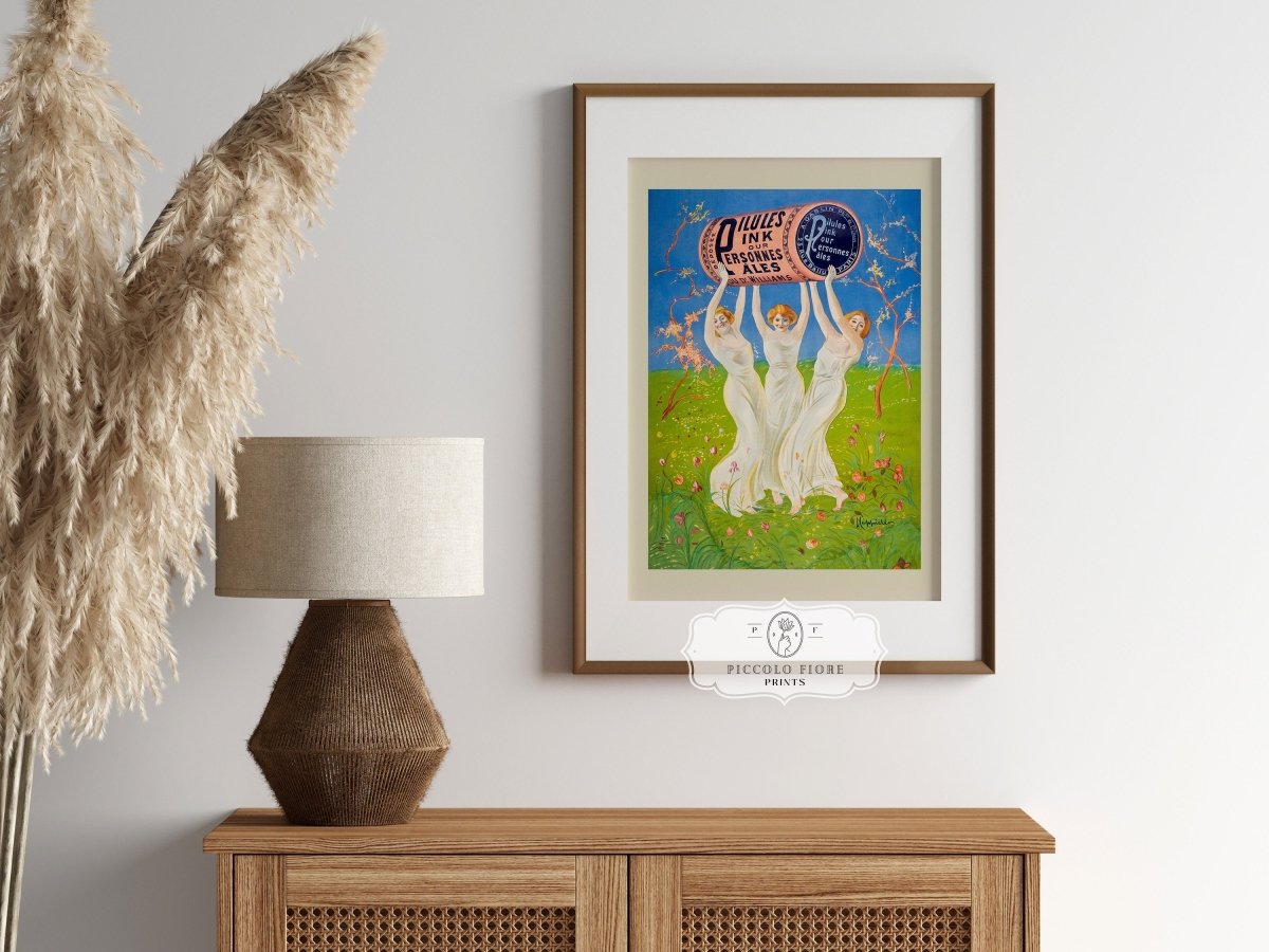 Pink Pills for Pale People | P692 - Single Art Prints - Piccolo Fiore Prints