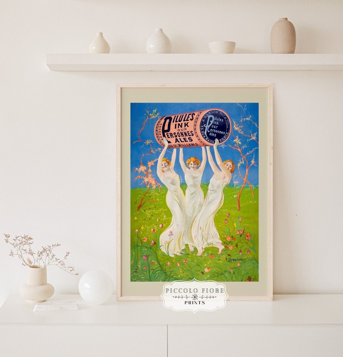 Pink Pills for Pale People | P692 - Single Art Prints - Piccolo Fiore Prints