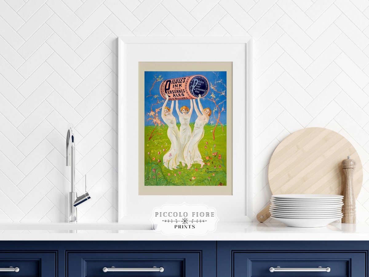 Pink Pills for Pale People | P692 - Single Art Prints - Piccolo Fiore Prints
