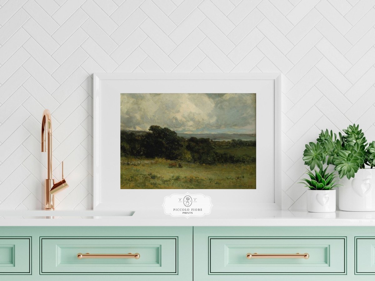 Pleasant Pastures | P345 - Single Art Prints - Piccolo Fiore Prints