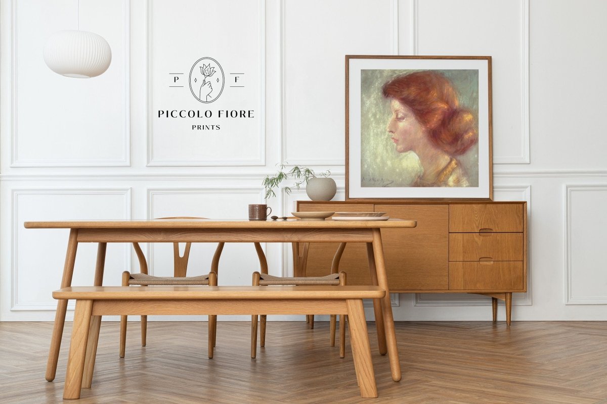 Redhead | P280 - Single Square Art Prints - Piccolo Fiore Prints