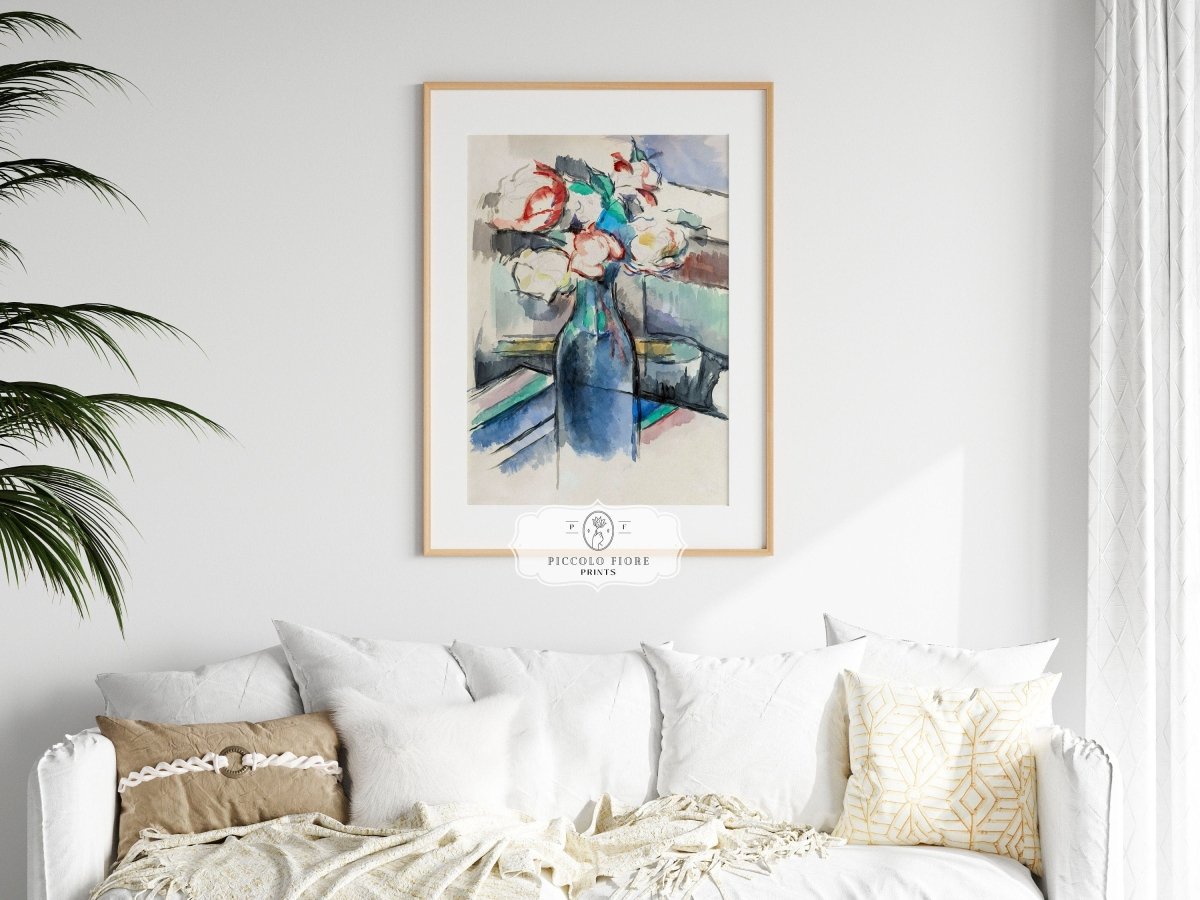 Roses in a Bottle | P97 - Single Art Prints - Piccolo Fiore Prints