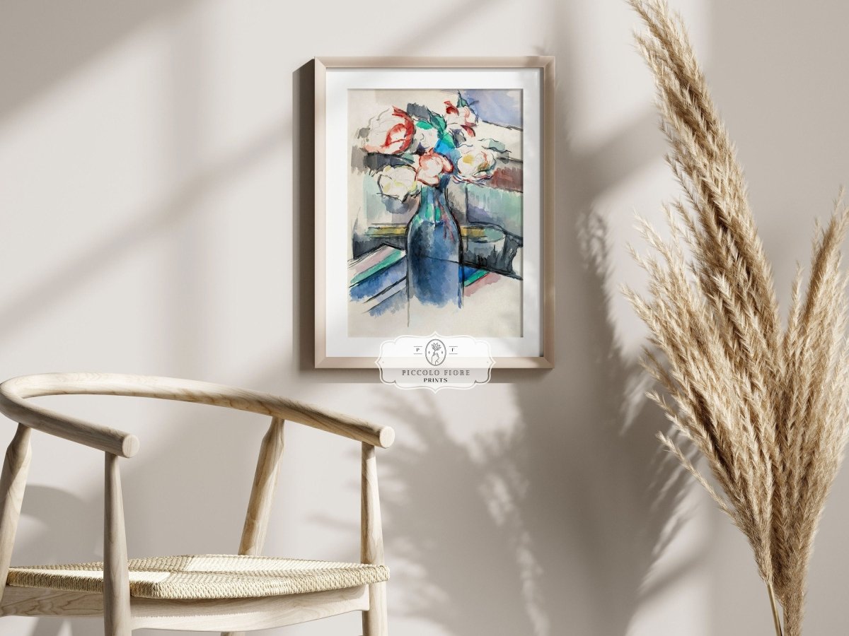 Roses in a Bottle | P97 - Single Art Prints - Piccolo Fiore Prints