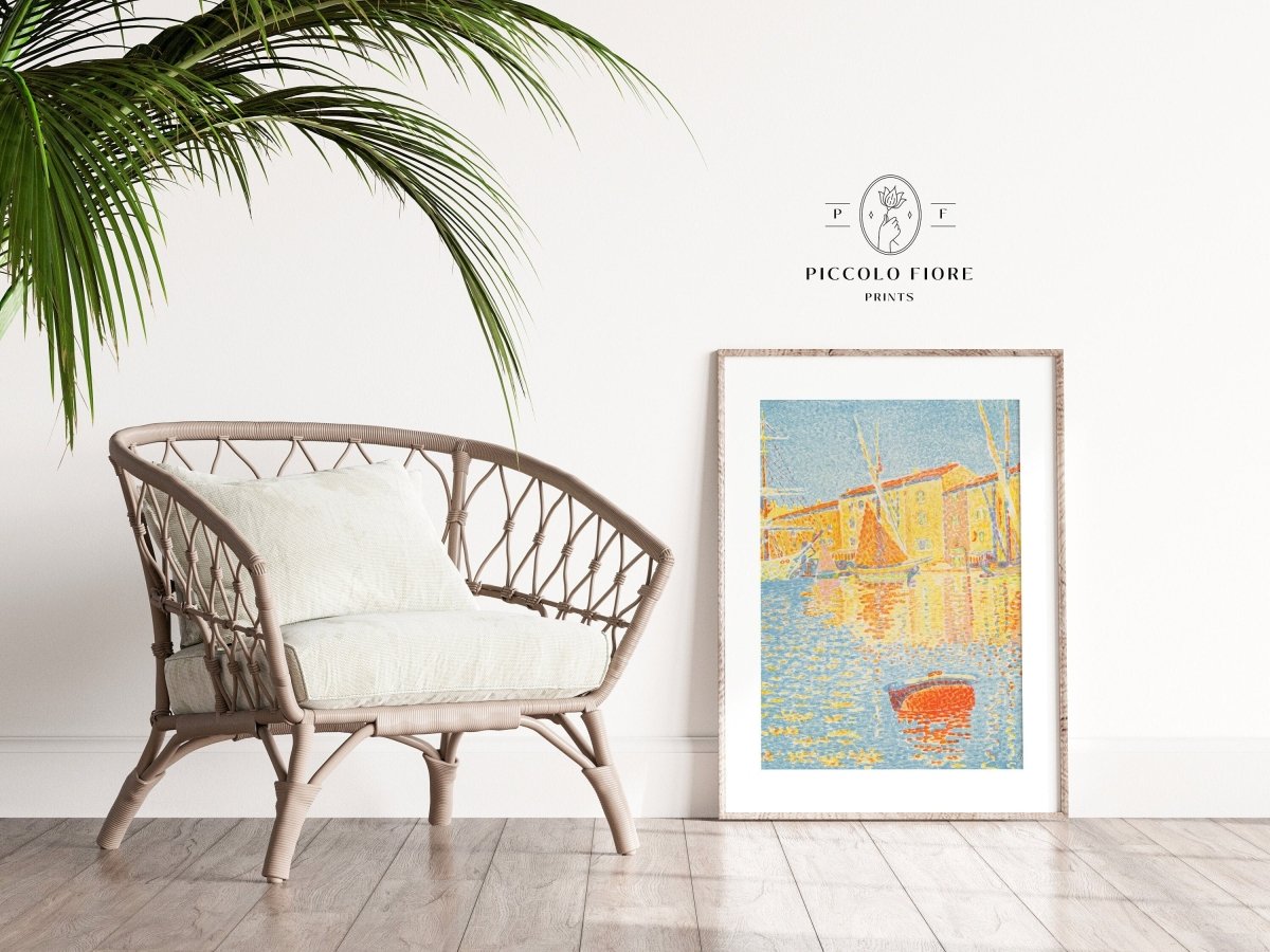 Sailing Boat and Buoy | P361 - Single Art Prints - Piccolo Fiore Prints