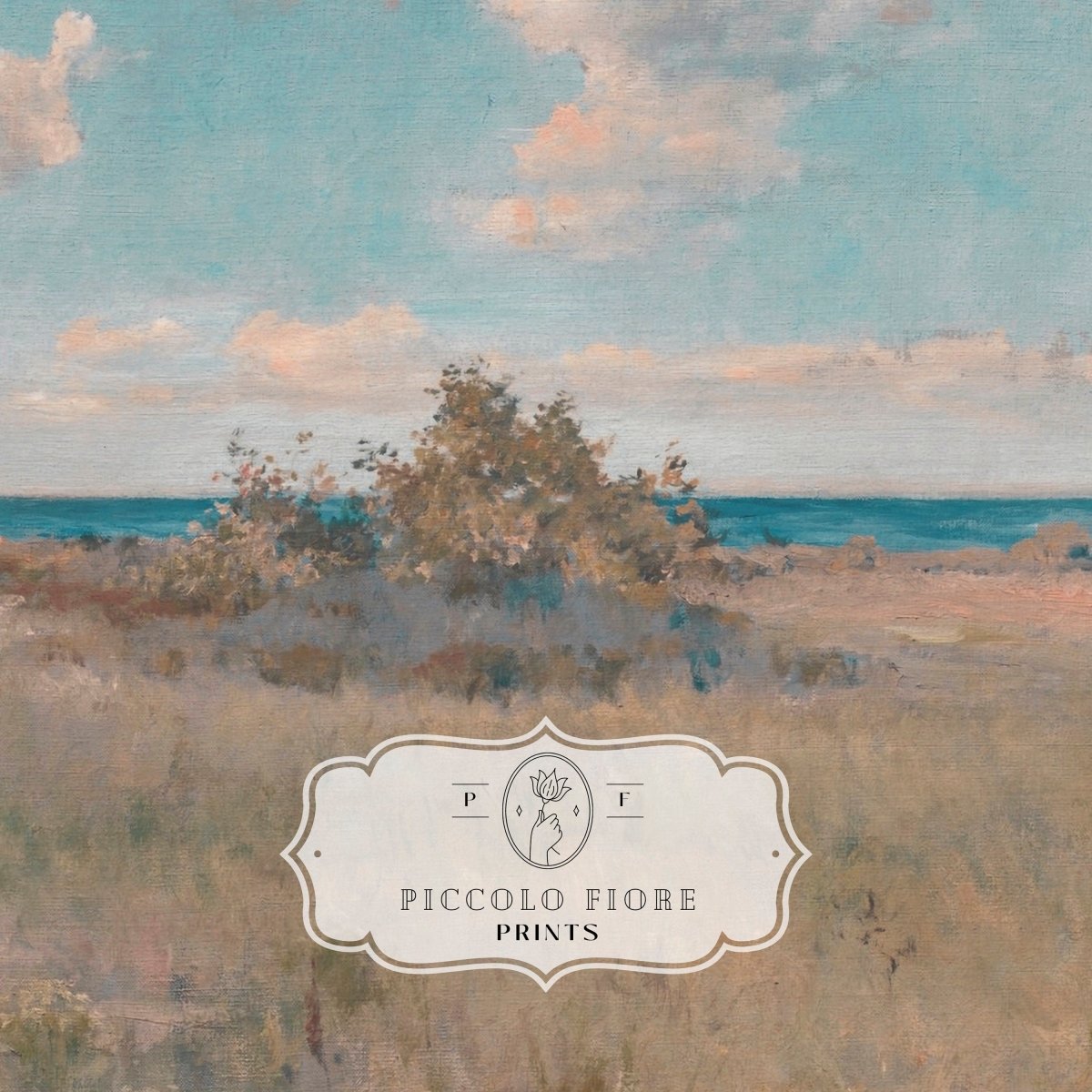 Samsung Frame TV Art | Coastal Path | TV20 - Frame TV Art - Piccolo Fiore Prints
