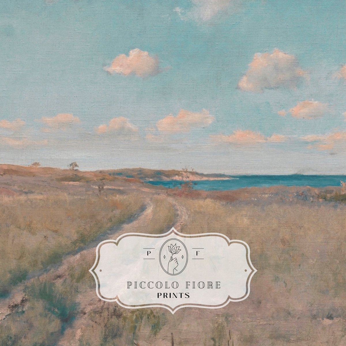Samsung Frame TV Art | Coastal Path | TV20 - Frame TV Art - Piccolo Fiore Prints