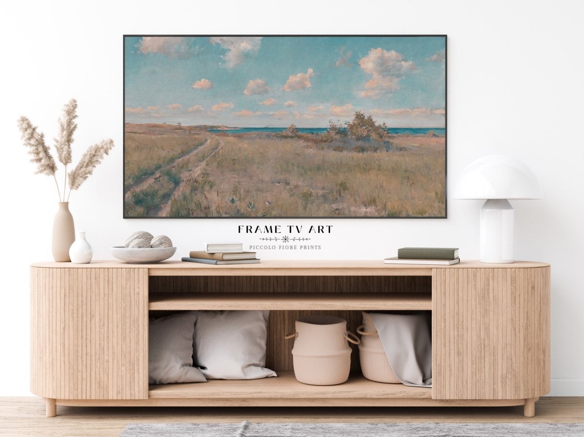 Samsung Frame TV Art | Coastal Path | TV20 - Frame TV Art - Piccolo Fiore Prints