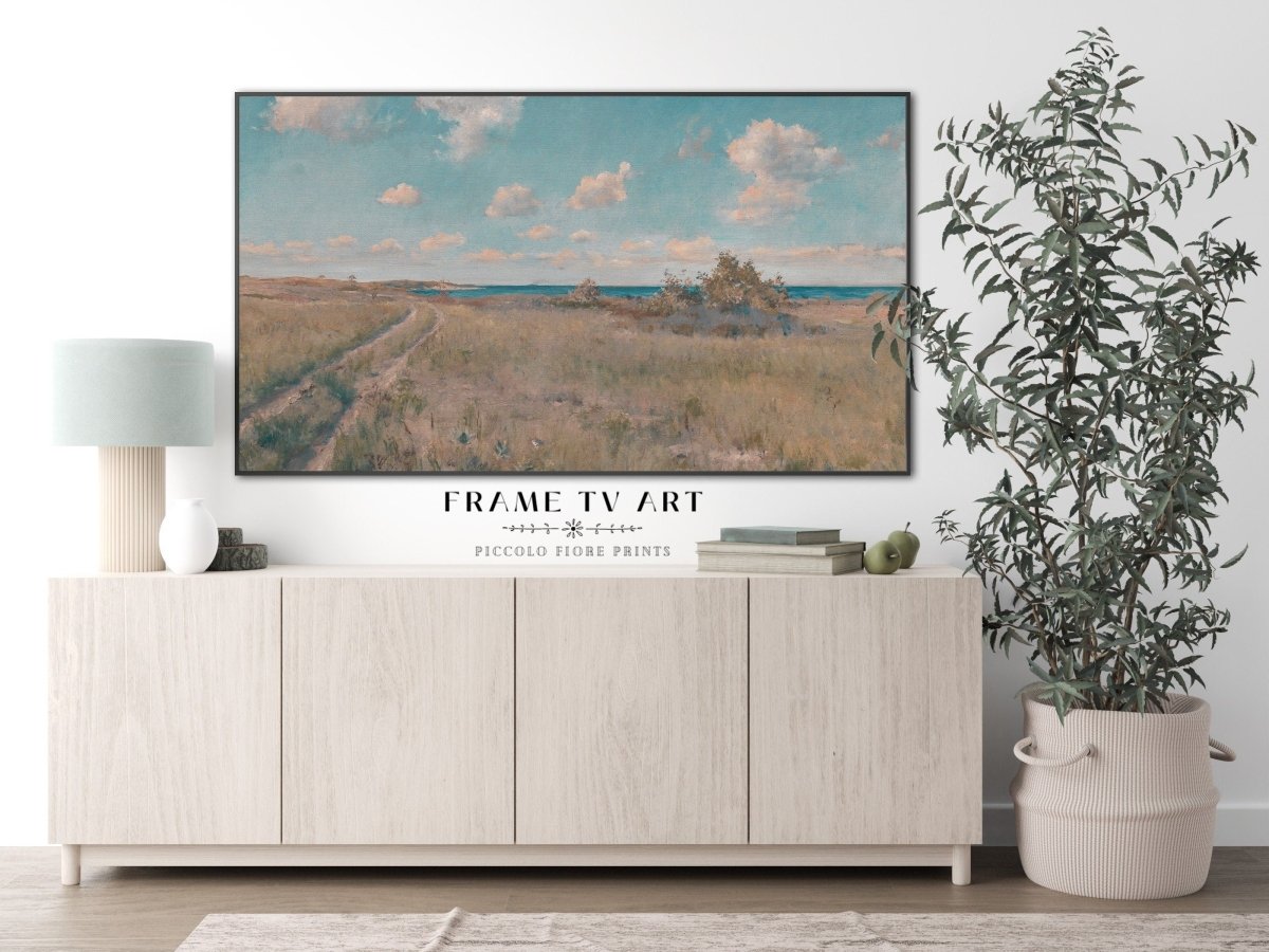 Samsung Frame TV Art | Coastal Path | TV20 - Frame TV Art - Piccolo Fiore Prints