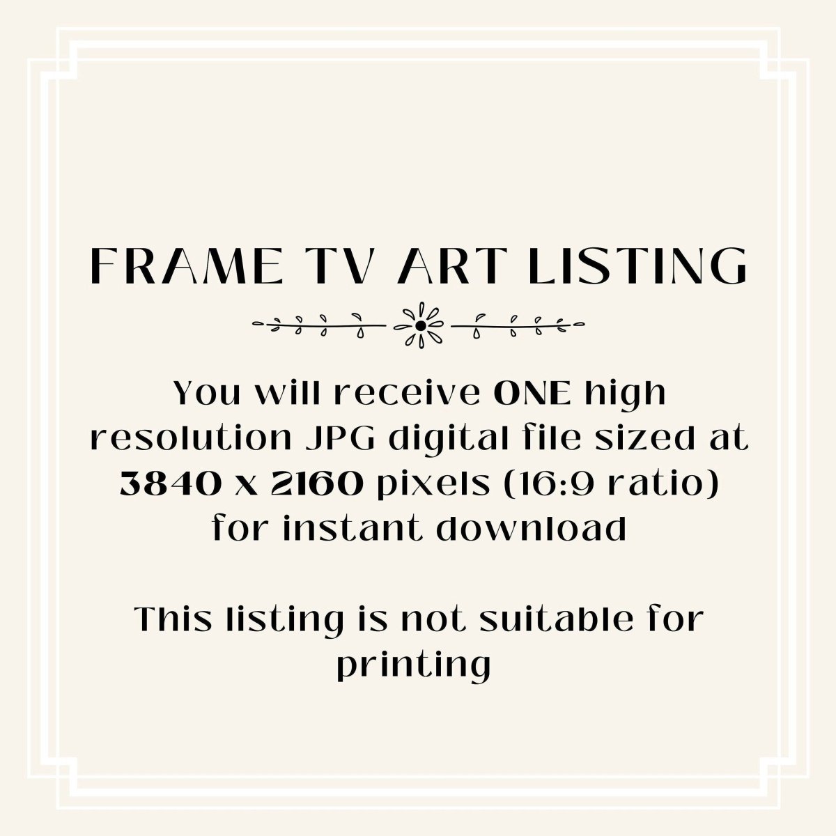 Samsung Frame TV Art | Country Manor House | TV17 - Frame TV Art - Piccolo Fiore Prints