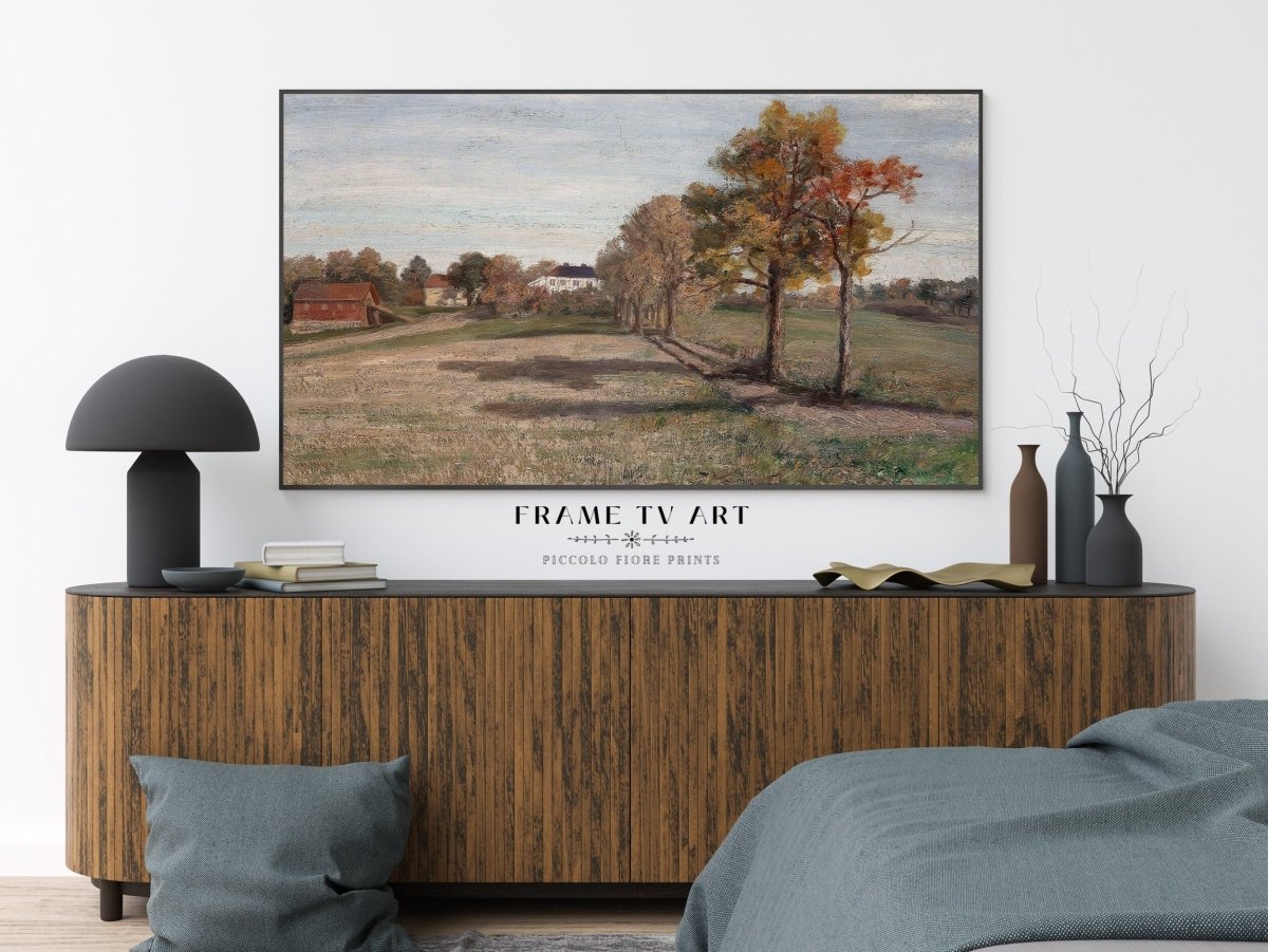 Samsung Frame TV Art | Country Manor House | TV17 - Frame TV Art - Piccolo Fiore Prints
