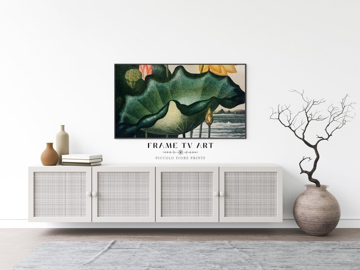 Samsung Frame TV Art | Tropical Leaf | TV2 - Frame TV Art - Piccolo Fiore Prints