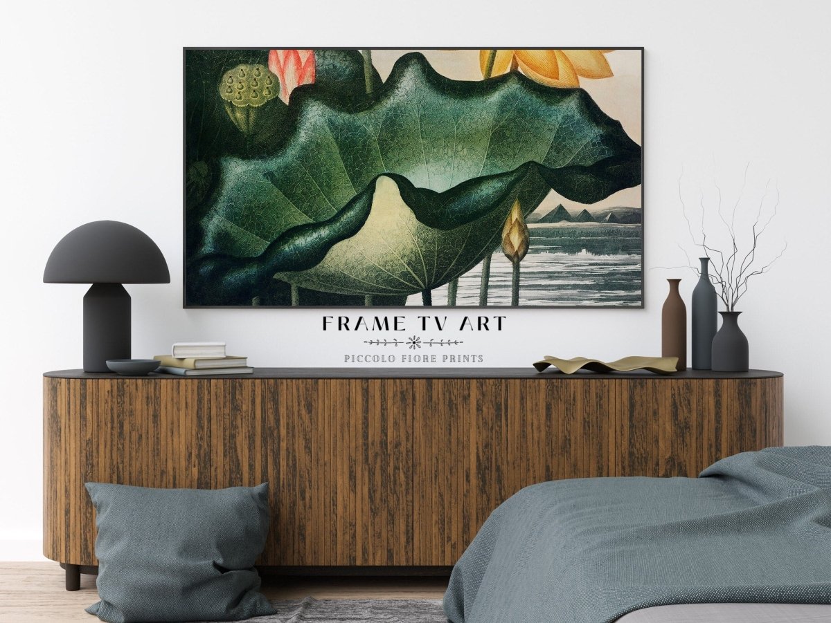 Samsung Frame TV Art | Tropical Leaf | TV2 - Frame TV Art - Piccolo Fiore Prints