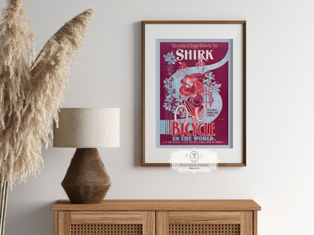Shirk Bicycles | P698 - Single Art Prints - Piccolo Fiore Prints
