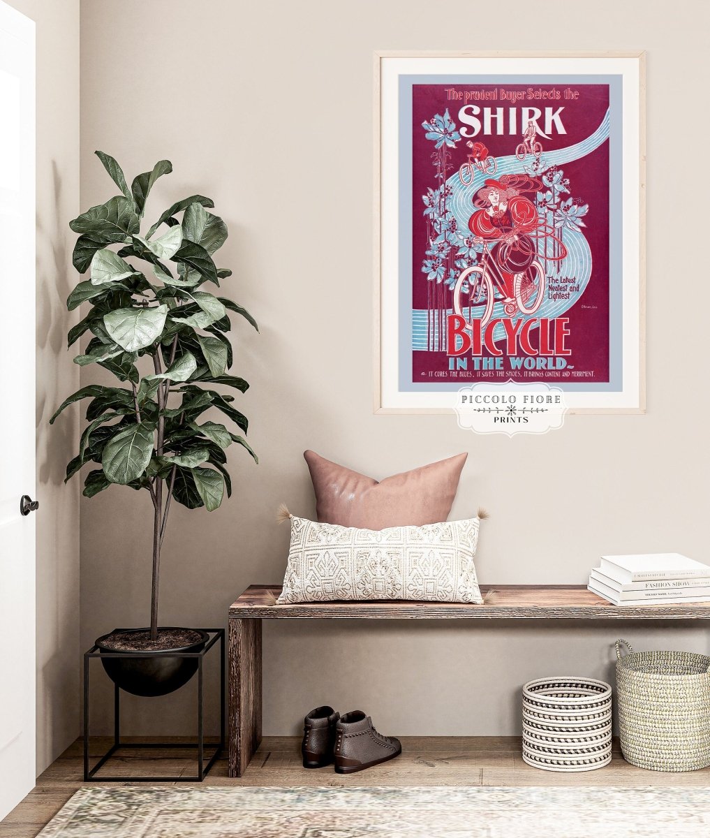 Shirk Bicycles | P698 - Single Art Prints - Piccolo Fiore Prints