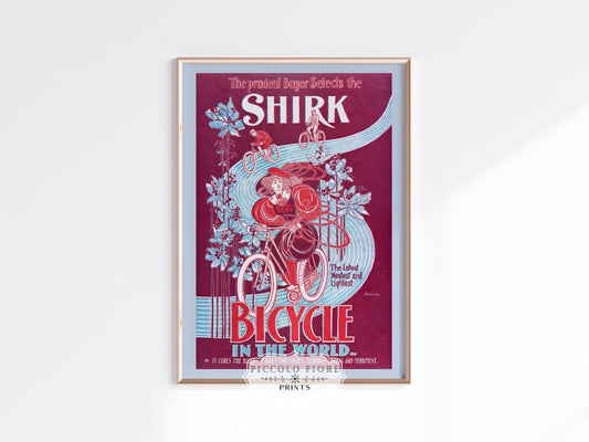 Shirk Bicycles | P698 - Single Art Prints - Piccolo Fiore Prints