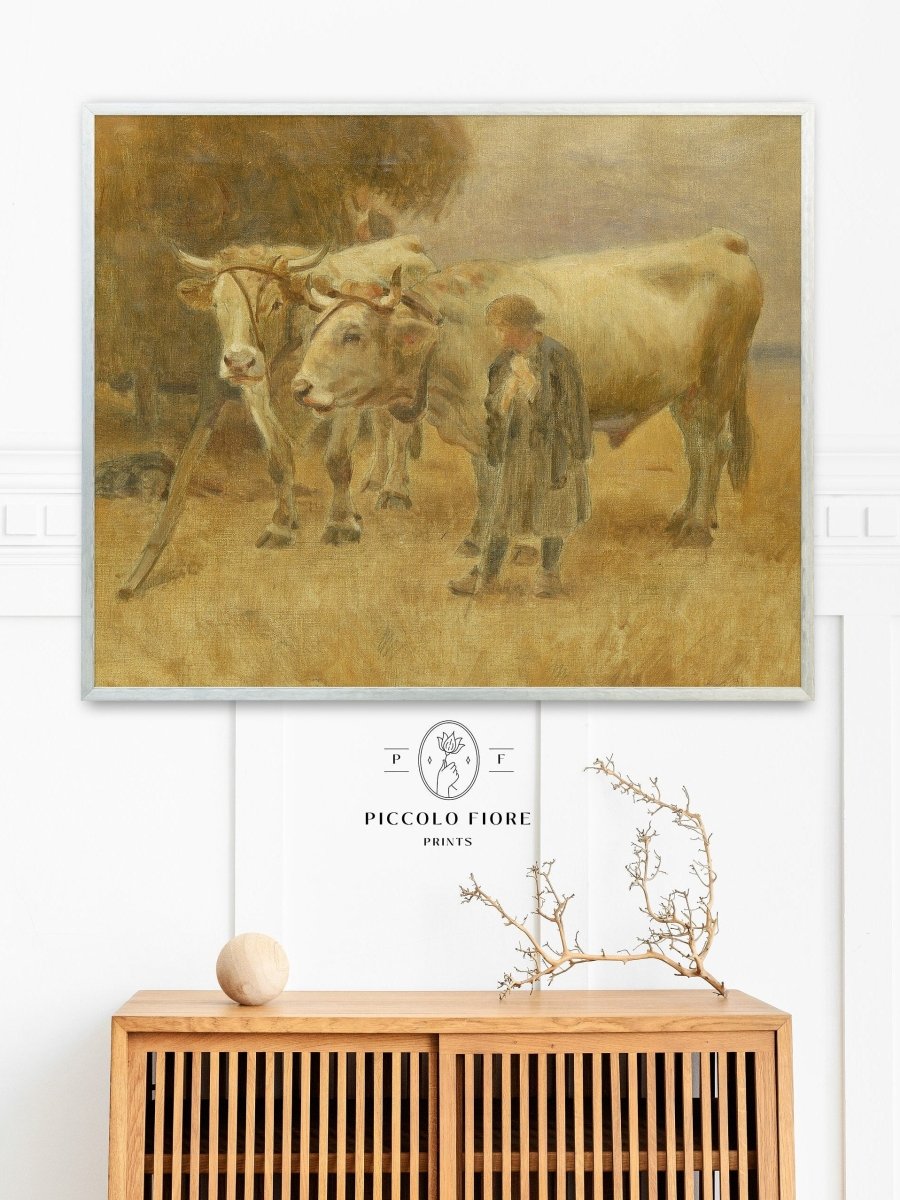 Sketch for the Harvesters | P182 - Single Art Prints - Piccolo Fiore Prints