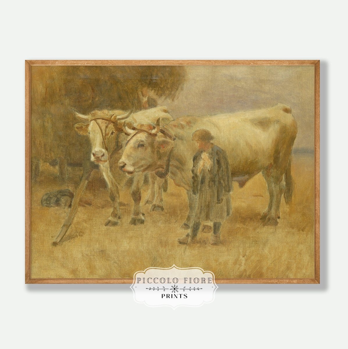 Sketch for the Harvesters | P182 - Single Art Prints - Piccolo Fiore Prints