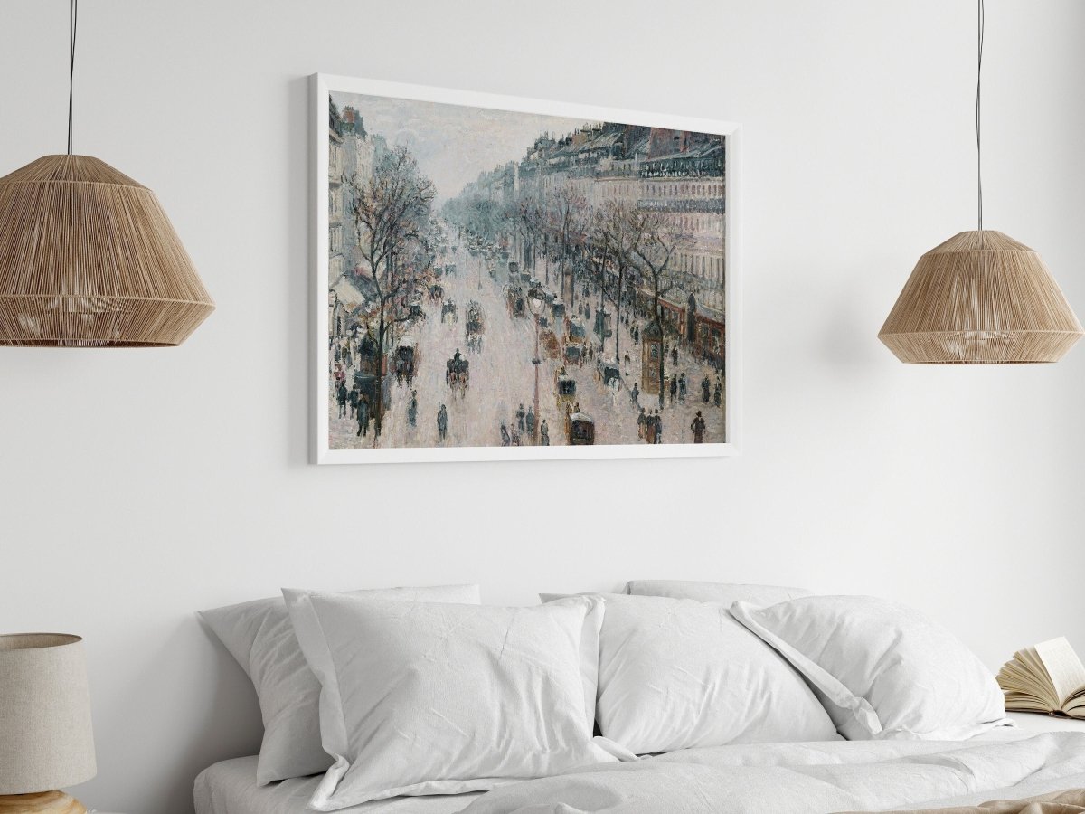The Boulevard Montmartre | P445 - Single Art Prints - Piccolo Fiore Prints