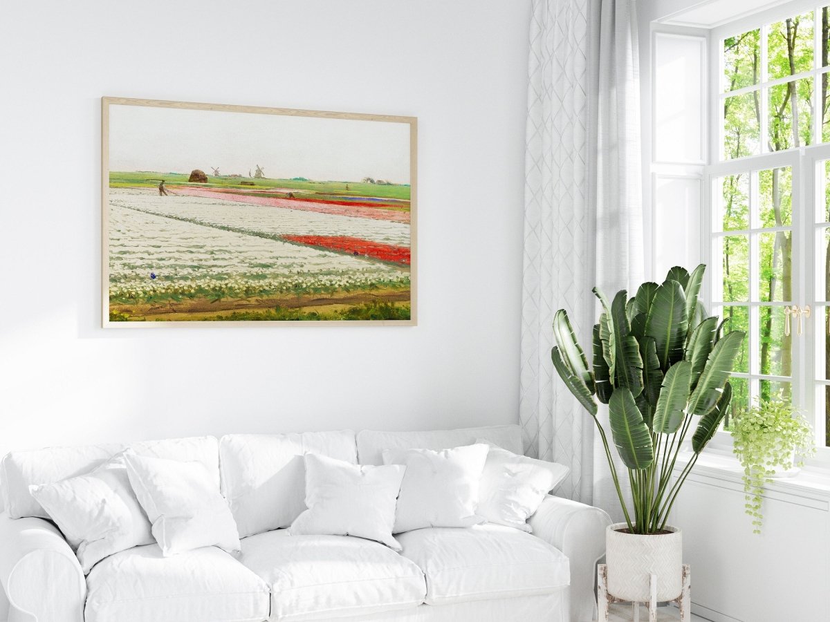 Tulip Fields | P108 - Single Art Prints - Piccolo Fiore Prints