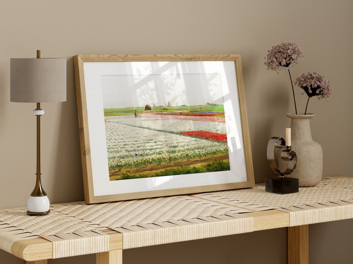 Tulip Fields | P108 - Single Art Prints - Piccolo Fiore Prints