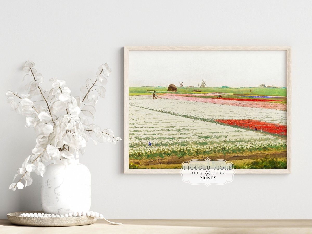 Tulip Fields | P108 - Single Art Prints - Piccolo Fiore Prints