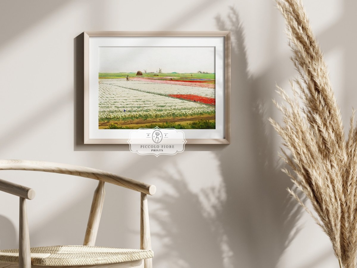 Tulip Fields | P108 - Single Art Prints - Piccolo Fiore Prints