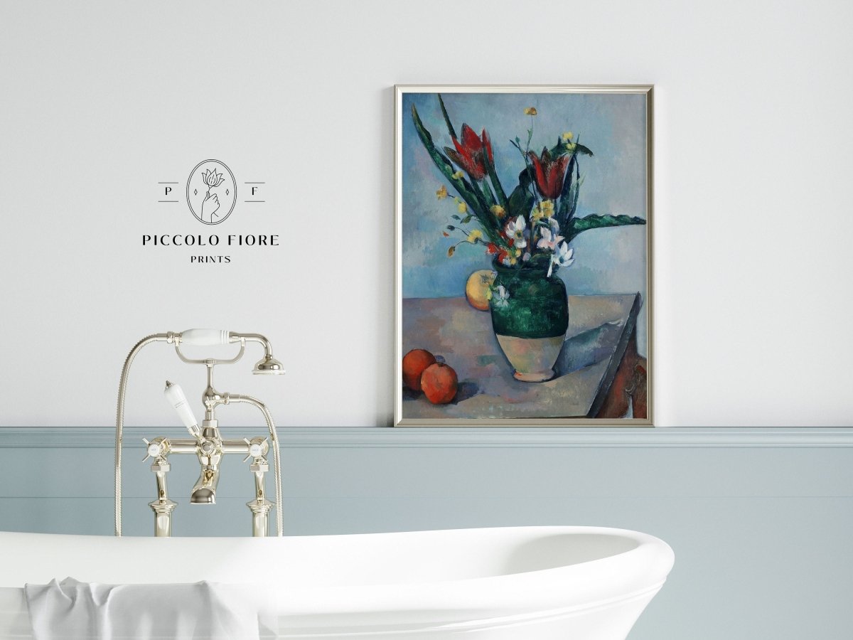 Vase of Red Tulips | P357 - Single Art Prints - Piccolo Fiore Prints