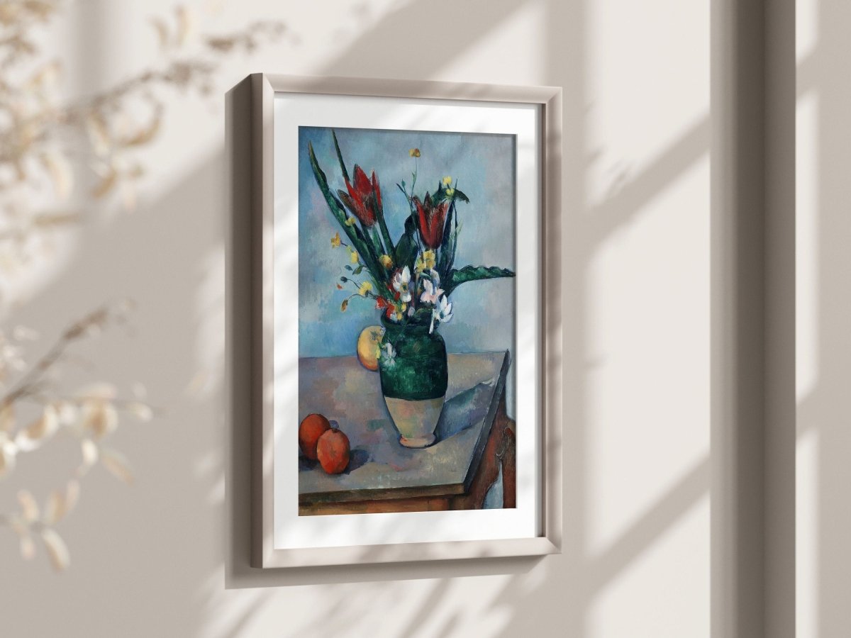 Vase of Red Tulips | P357 - Single Art Prints - Piccolo Fiore Prints