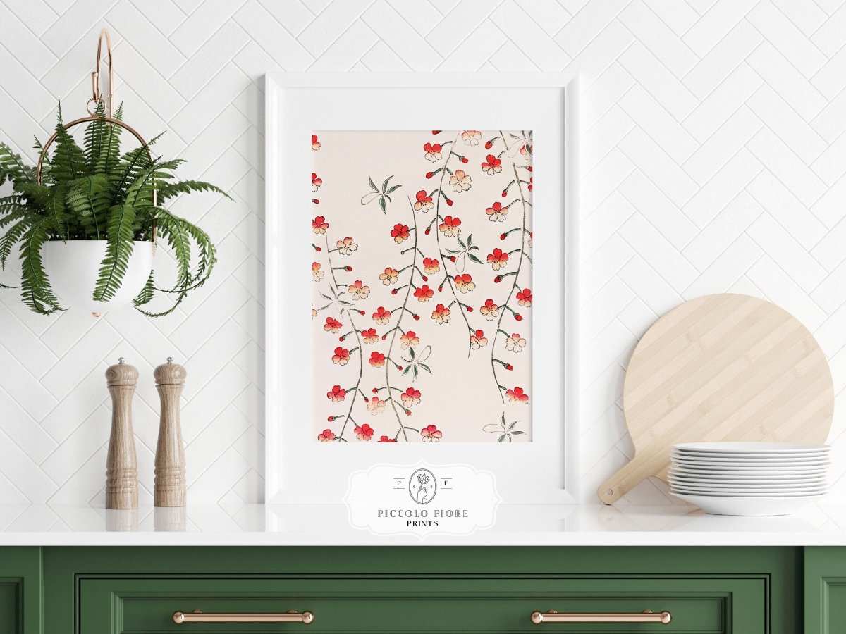 Vibrant Pink Floral | Gallery Wall Set | 5 Prints | M5 - 7 - Gallery Wall Set - Piccolo Fiore Prints
