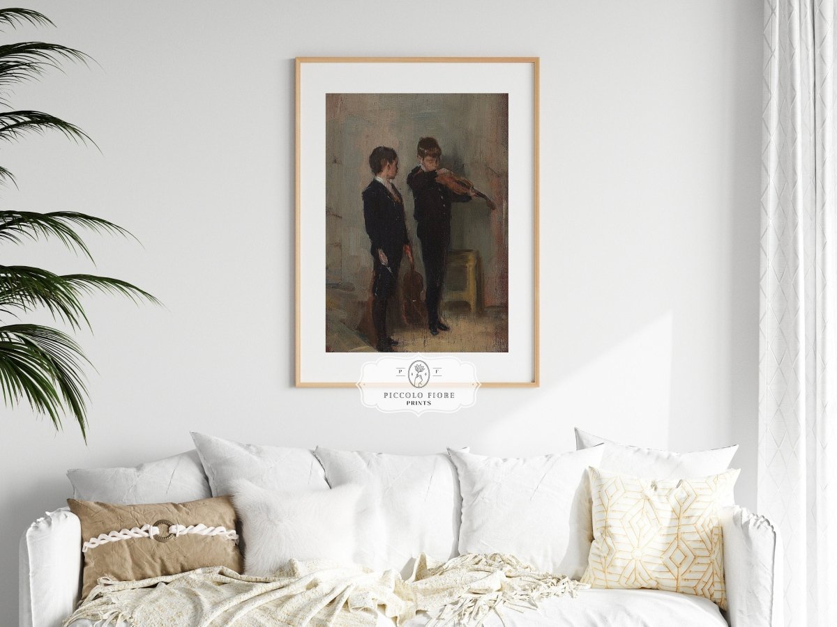 Violin Lesson | P420 - Single Art Prints - Piccolo Fiore Prints
