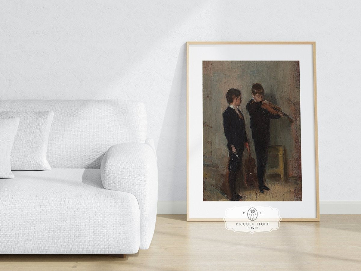 Violin Lesson | P420 - Single Art Prints - Piccolo Fiore Prints