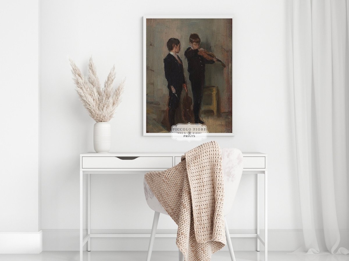 Violin Lesson | P420 - Single Art Prints - Piccolo Fiore Prints