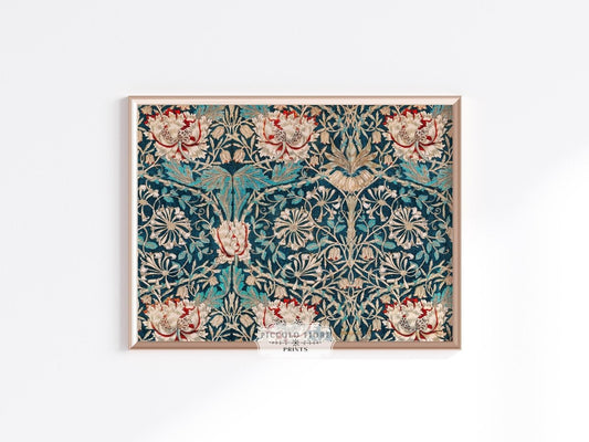 William Morris | Honeysuckle | P557 - Single Art Prints - Piccolo Fiore Prints