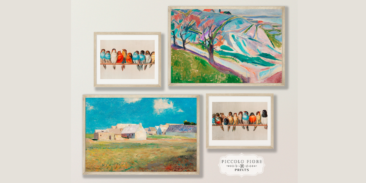 Gallery Wall Sets | 4 Art Prints