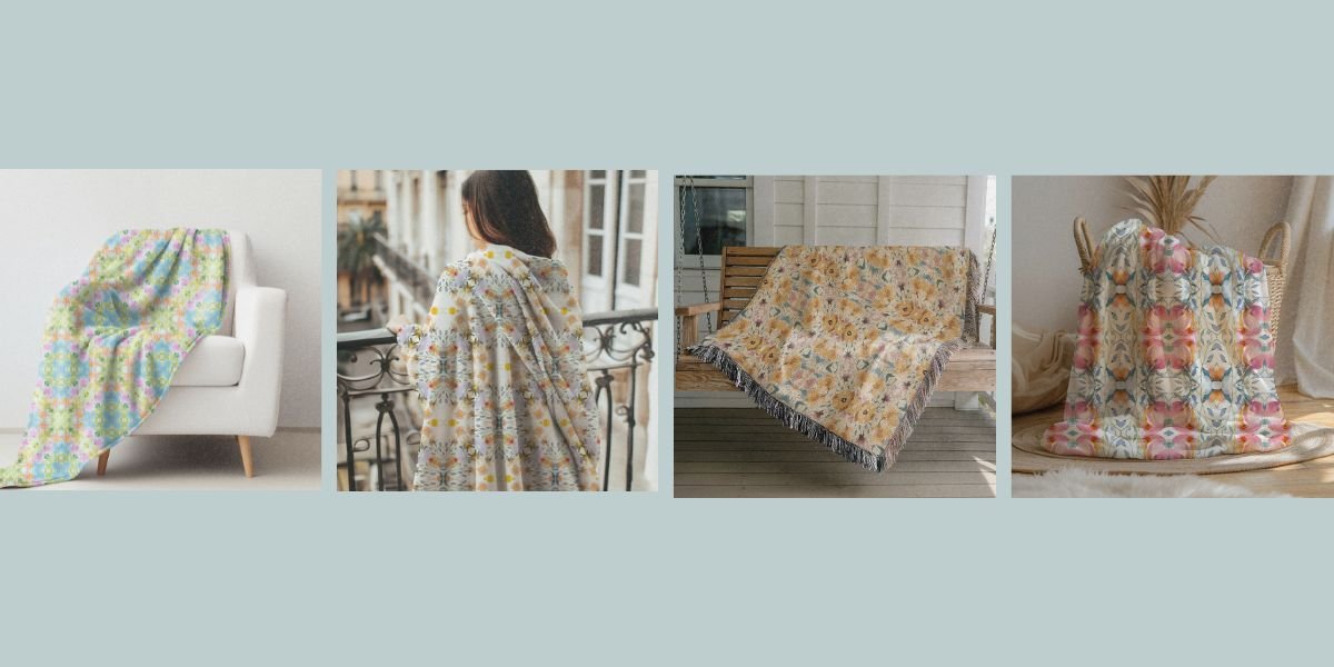 All Mirrored Watercolour - Piccolo Fiore Prints