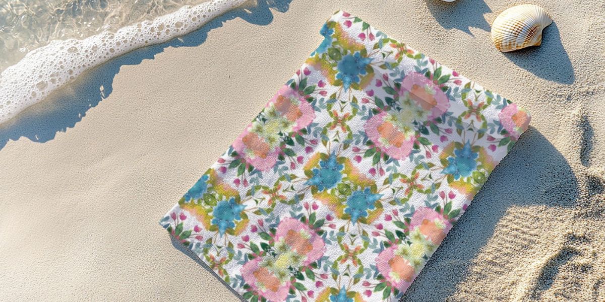 Beach Towels - Piccolo Fiore Prints