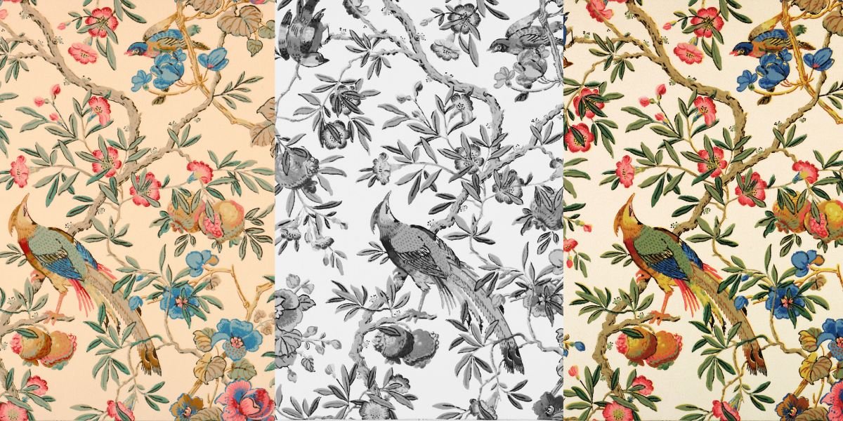 Birds and Fruit - Piccolo Fiore Prints