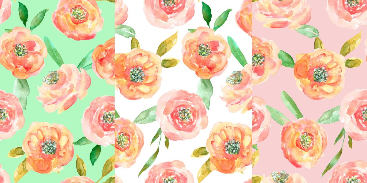 Watercolour | Peach Peony - Piccolo Fiore Prints
