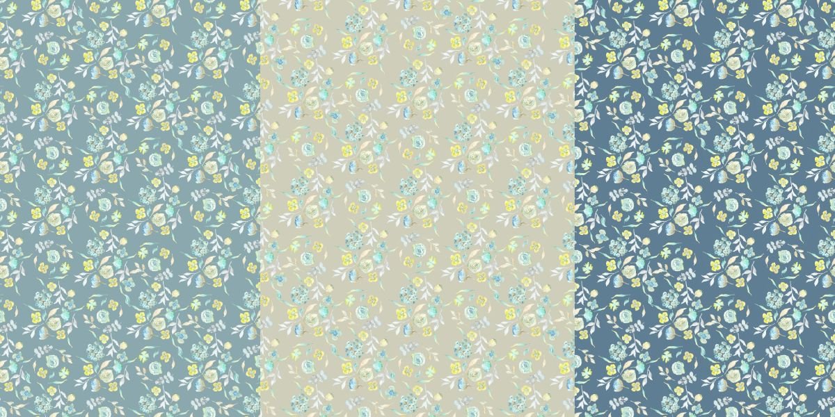 Watercolour | Sunny Meadow - Piccolo Fiore Prints
