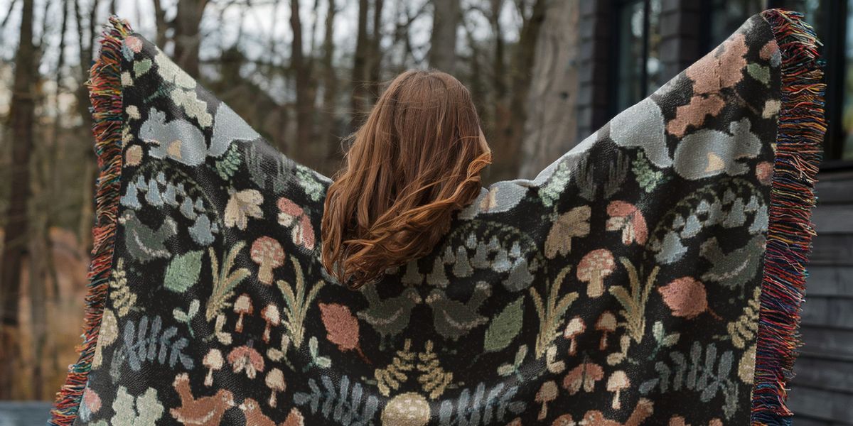 Woven Blankets - Piccolo Fiore Prints