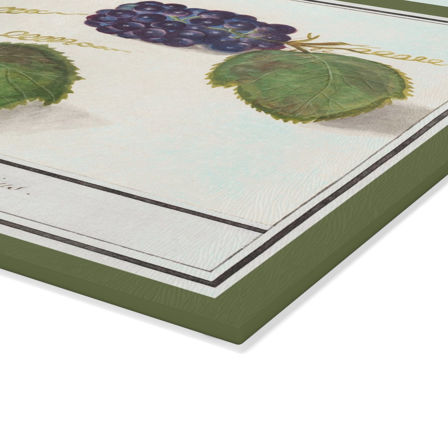 Grapes | Glass Chopping Board