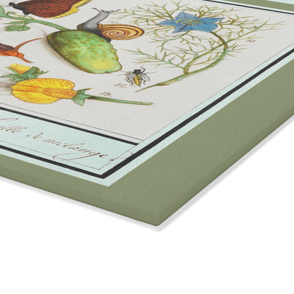 Natural History Ensemble No. 3 | Glass Chopping Board