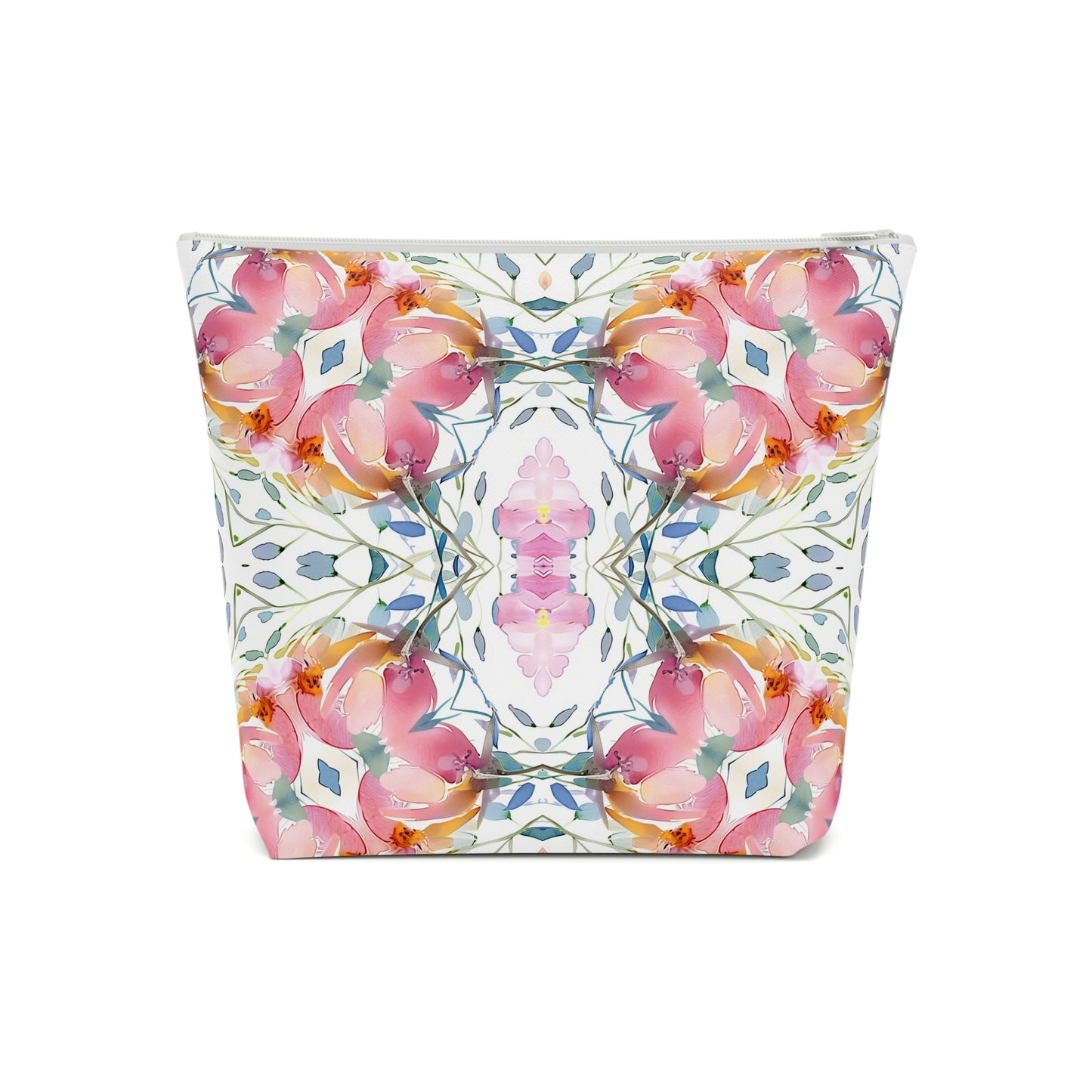 Delicate Diamond Bloom | Cotton Cosmetic Bag