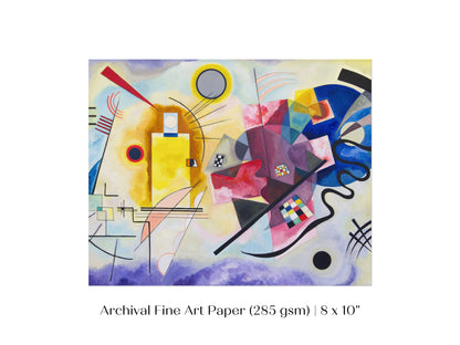 Yellow-Red-Blue | Wassily Kandinsky | P488