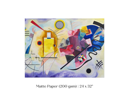 Yellow-Red-Blue | Wassily Kandinsky | P488