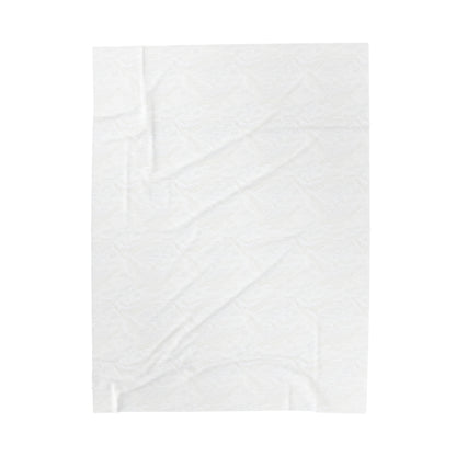 Aztec Floral Damask | Minky Throw Blanket