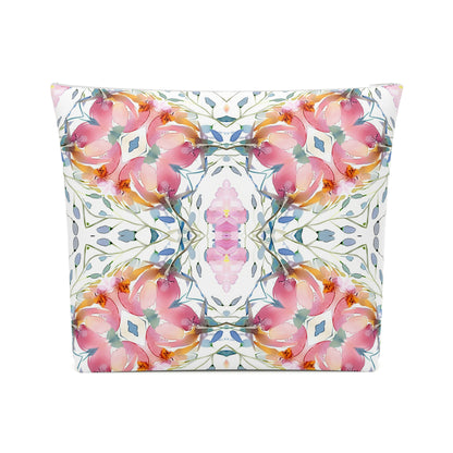 Delicate Diamond Bloom | Cotton Cosmetic Bag