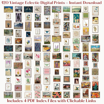 120 Digital Art Prints | Vibrant Eclectic MEGA BUNDLE | VB120 - Digital Art Bundle - Piccolo Fiore Prints