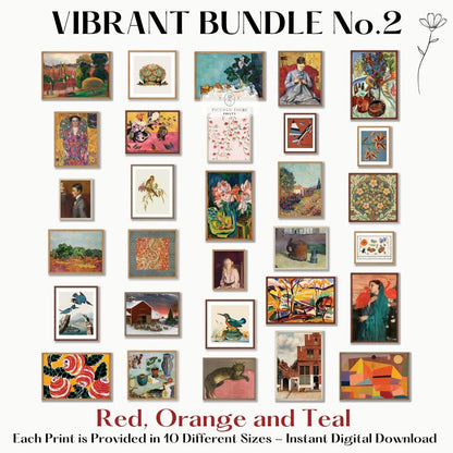 120 Digital Art Prints | Vibrant Eclectic MEGA BUNDLE | VB120 - Digital Art Bundle - Piccolo Fiore Prints